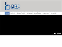 Tablet Screenshot of brdindustries.com.au